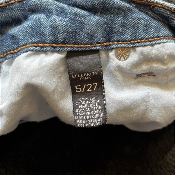 Celebrity Pink bermuda shorts size 5/27 - Picture 4 of 4